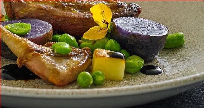 Wood pigeon and purple potatoes | Love Potatoes | Best Potato Recipes | Potato House